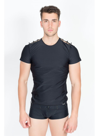 T-Shirt Marker Noir - LM713-81BLK